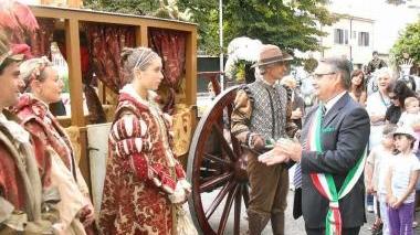 L’arrivo della carrozza a Gazzo Veronese