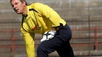 L’eterno Daniele Balli durante il test di ieri pomeriggio al Sussidiario