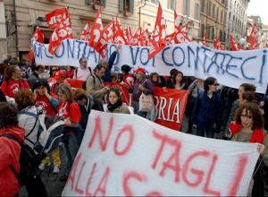La Cgil porta in piazza l'emergenza