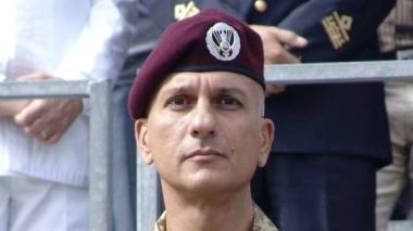 Il colonnello Barbera al comando del 6º Reggimento di manovra