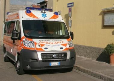 Unambulanza della Pubblica Assistenza 