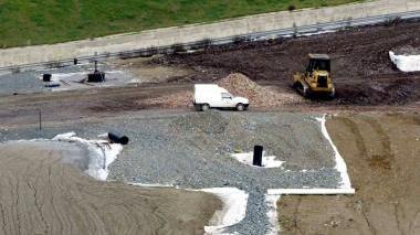 L’ex discarica di Corliano dove sarà realizzato l’impianto a biogas