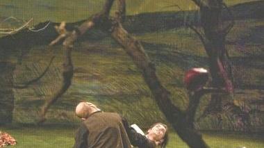 Una scena dello spettacolo