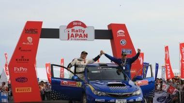 <b>TERZO POSTO. </b>Linari e Salvucci all’arrivo in Giappone