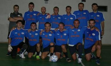 <b>BENVENUTI </b>La formazione del Ramini ai nastri di partenza per la prima volta nella storia della societ&agrave; del campionato di C2 Figc 