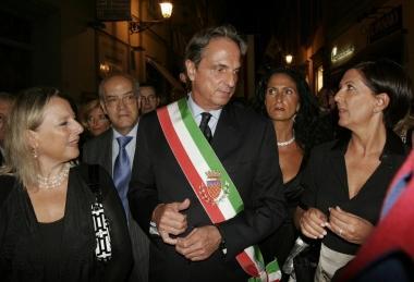 Il sindaco Cenni al Corteggio storico   