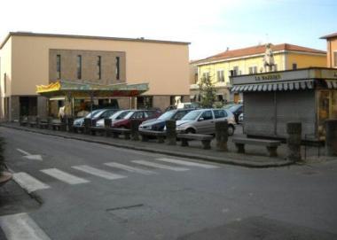 Scorcio di piazza Montanelli 
