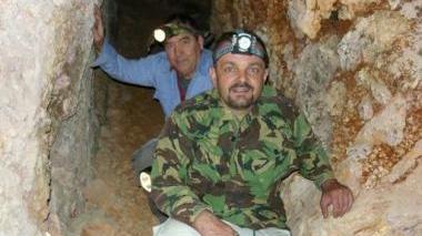 Roberto Magazzini durante un’escursione