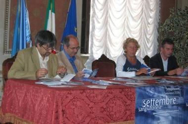 Un momento della presentazione del Settembre