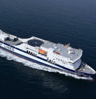 Energia lottavo traghetto consegnato da Nca allarmatore Grimaldi  
