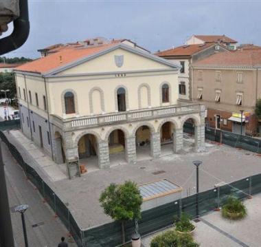 Il cantiere del Palacongressi Lavori a rilento per la mancanza di risorse da spendere 