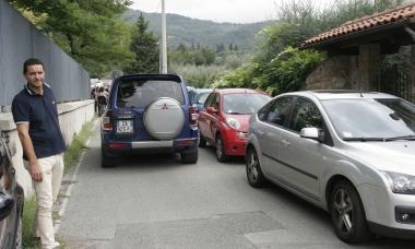 Via di Cantagallo, in alto lassessore allIstruzione Rita Pieri 