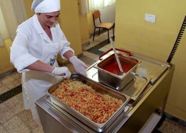Una mensa scolastica  