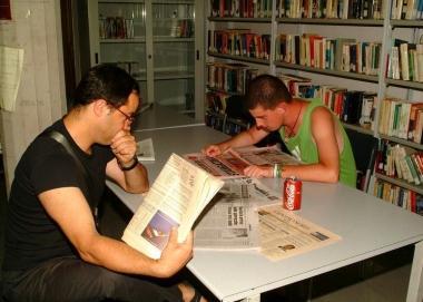 La biblioteca "Ungaretti" per tre giorni senza luce