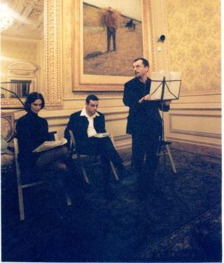 Uno spettacolo teatrale di Artimbanco  