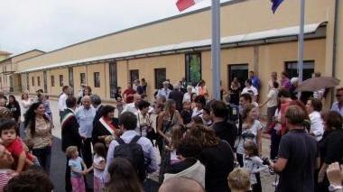 Un momento dell’inaugurazione
