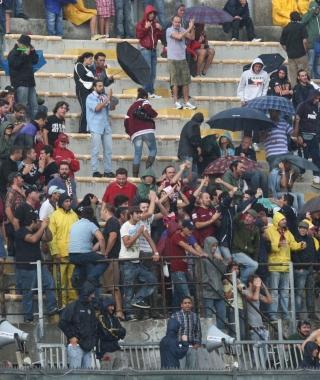 Uno scorcio della Curva Nord 