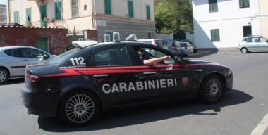Una pattuglia dei carabinieri in azione