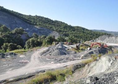 La cava di Rialdo a Riparbella   