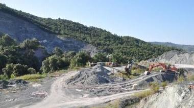 La cava di Rialdo a Riparbella