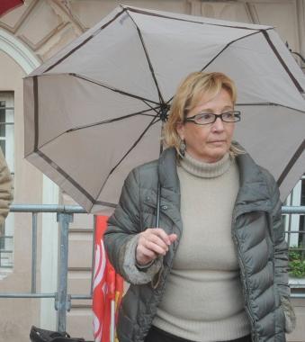 Patrizia Bernieri, segretario della Cgil di Massa e Carrara