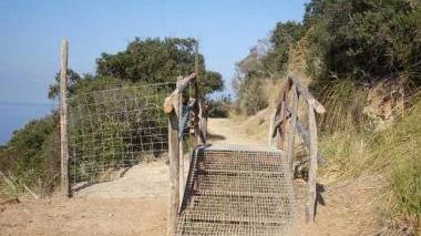 Il sentiero verso Fosso alle Canne