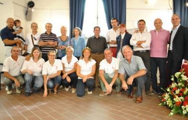 Il gruppo dei premiati alla giornata dedicata ai donatori della Fratres    
