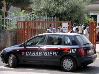 Una pattuglia dei carabinieri 