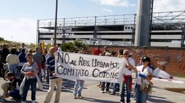 Protesta contro il Regolamento urbanistico