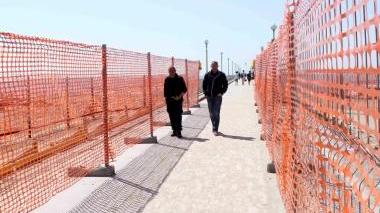 <b>DA FINANZIARE.</b> I lavori al pontile di Forte