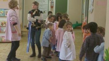 Bimbi in una scuola primaria