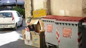 <b>NEL MIRINO.</b> I cassonetti in centro