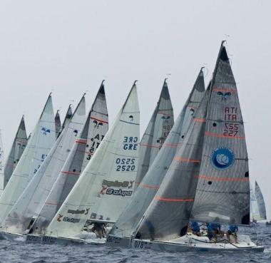 <b>PARTENZA</b>. Una regata della classe Platu 25 