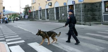 Uno dei controlli della Polizia nelloperazione Pablo 