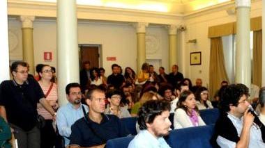 Un momento dell’assemblea dei ricercatori a Scienze politiche