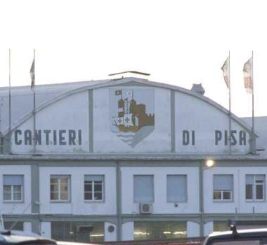 La sede dei Cantieri di Pisa (Gruppo Baglietto)  
