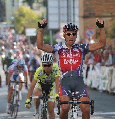 Larrivo di Philippe Gilbert nel 2009  