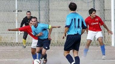 Una gara del campionato di Seconda categoria