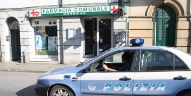 La farmacia comunale rapinata in Darsena  