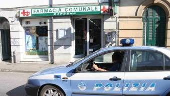 La farmacia comunale rapinata in Darsena