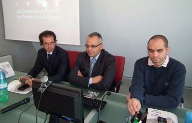 Da sinistra Ghezzi, Caridi e Ceccobao 