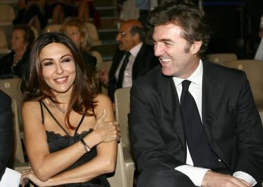 Sabrina Ferilli e Flavio Cattaneo 