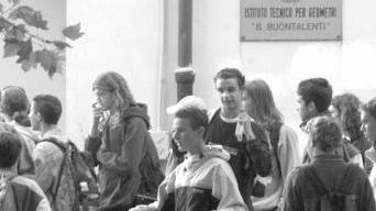Ragazzi davanti al Buontalenti