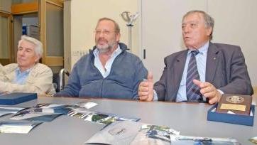 Da destra Loretto Petrucci e il commissario dell’Aci di Pistoia Antonio Recchioni