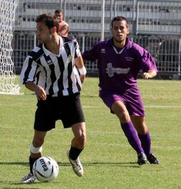 Brizzi in azione, buona gara la sua 
