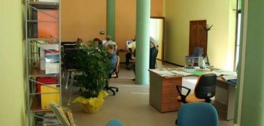 Linterno di un ufficio Informagiovani    