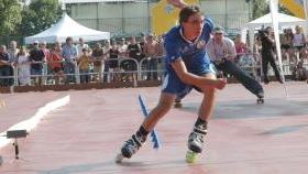 Luca Ulivieri in azione