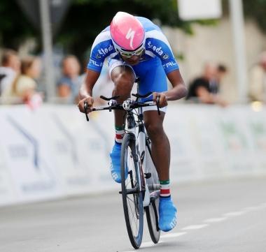 Mirko Trosino in maglia azzurra 