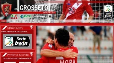 <b>HOME PAGE </b>Il nuovo sito ufficiale del Grosseto calcio  