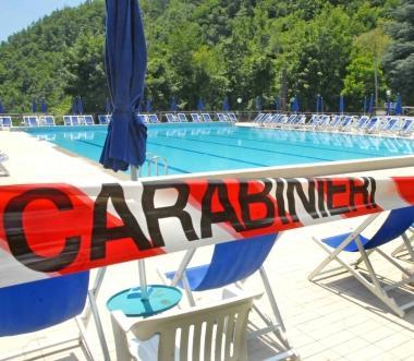 La piscina sotto sequestro 